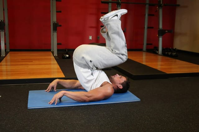 Reverse Crunch, finish position