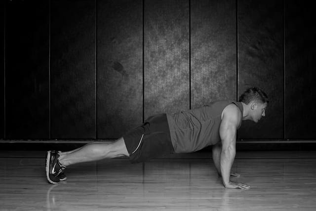 Push-up, start position